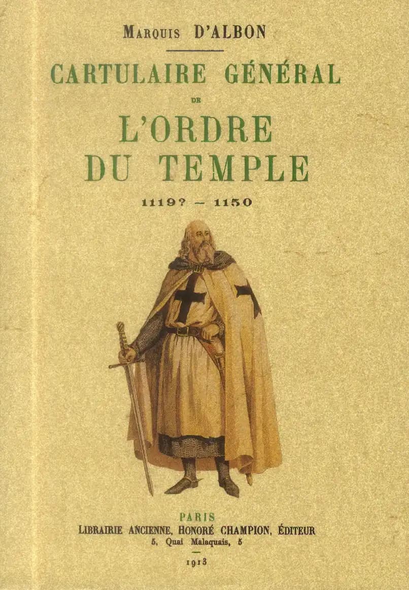 Cartulaire general de l'Ordre du Temple