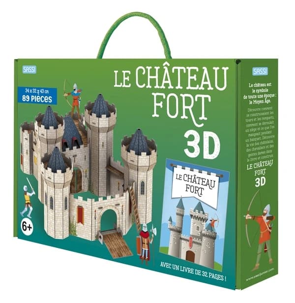 Construis le chateau fort 3D