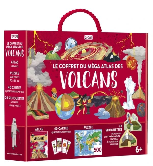 Le coffret du méga atlas des volcans (édition 2023)