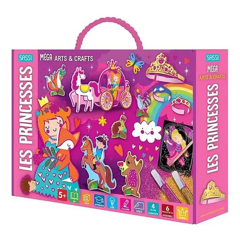 Méga box arts & crafts : Les princesses