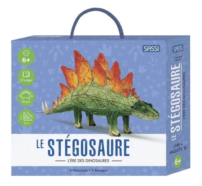 3D dinosaures : le stégosaure