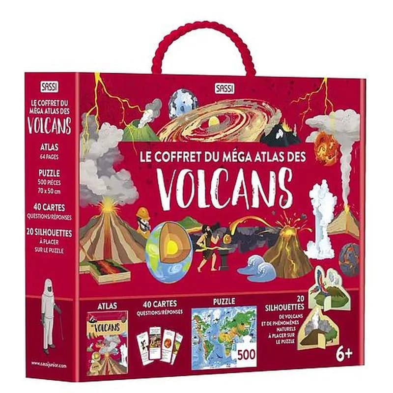 Le coffret du méga atlas des volcans (édition 2024)