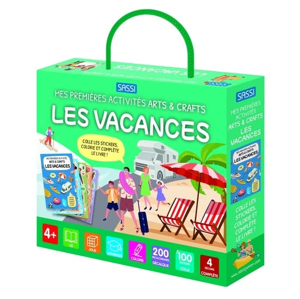 Mes premières activités arts & crafts : les vacances