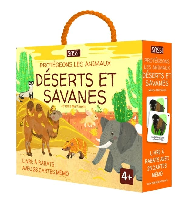 Protégeons les animaux : déserts et savanes