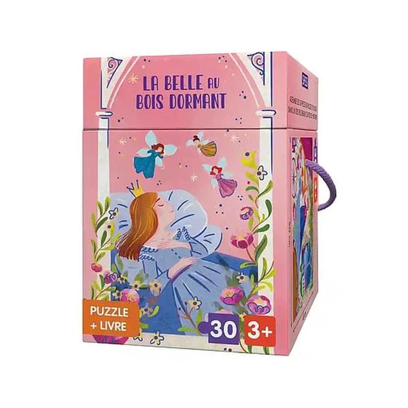 Puzzle + livre : La belle au bois dormant
