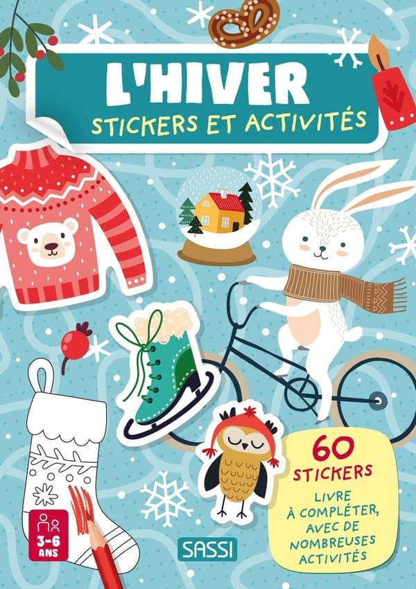 Livres d'activités : L'hiver