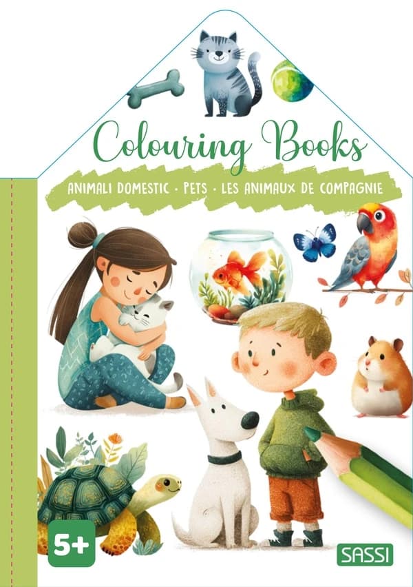Colouring book : Les animaux de compagnie