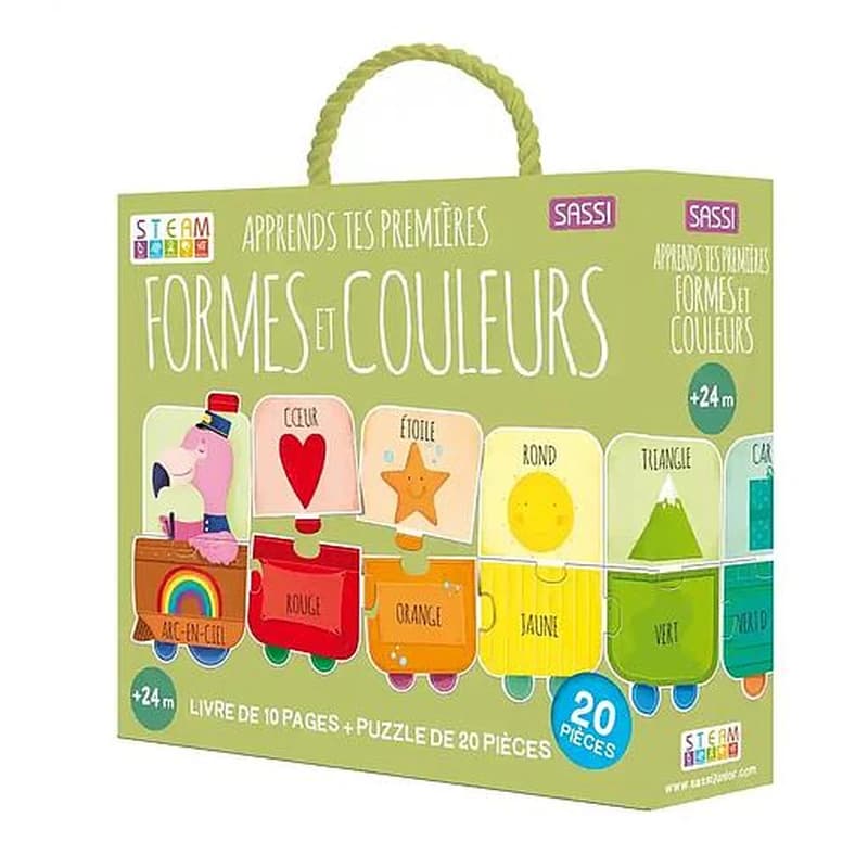 Steam puzzle : Apprends tes premières formes et couleurs (édition 2024)