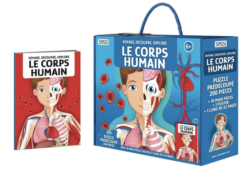Voyage, découvre, explore : Le corps humain (édition 2024)