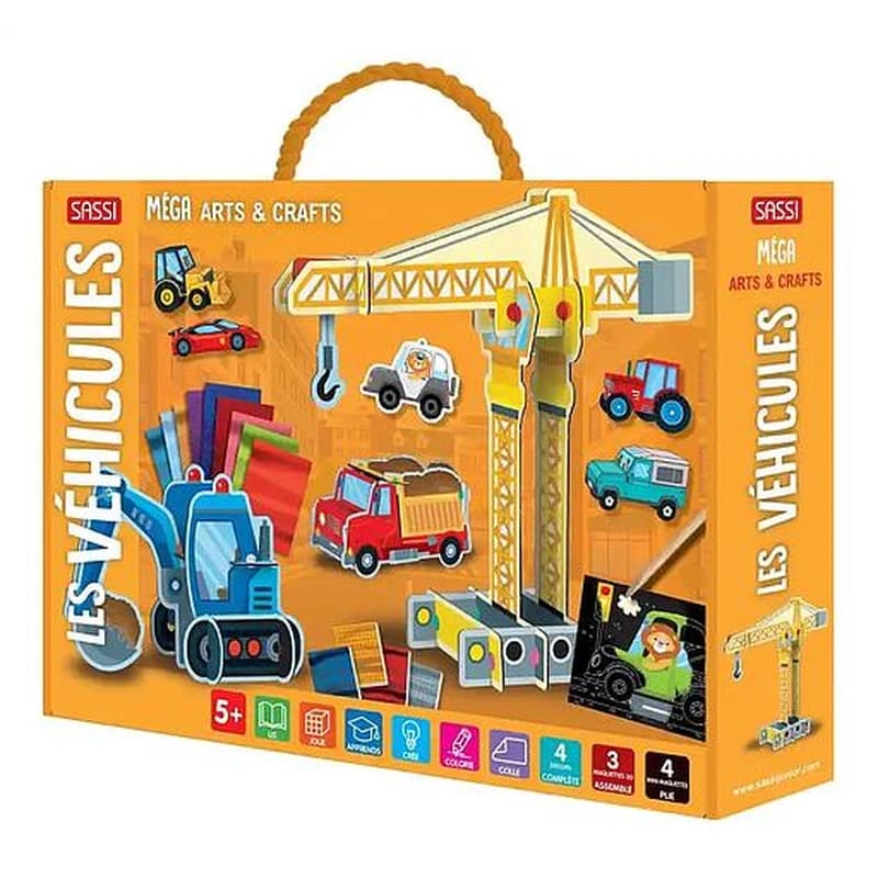 Méga box arts & crafts : Les véhicules