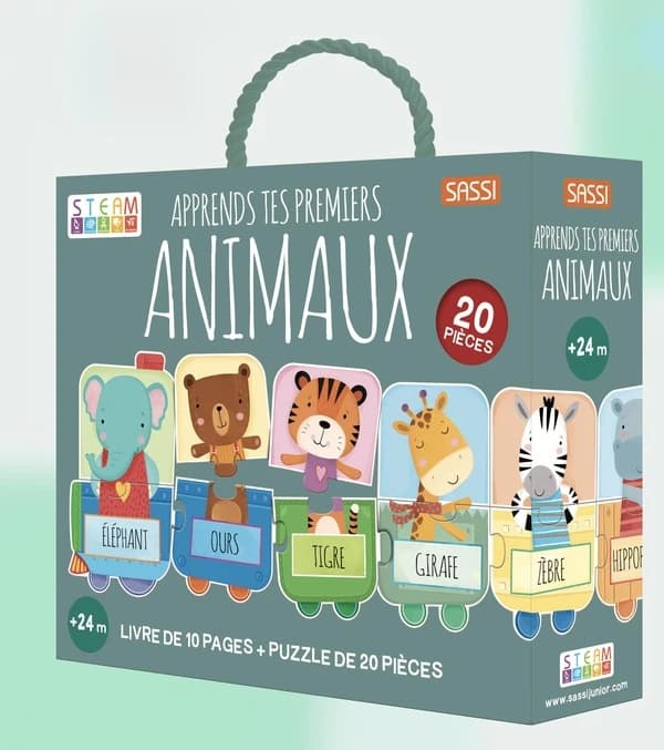 Steam puzzle : Apprends tes premiers animaux (édition 2024)