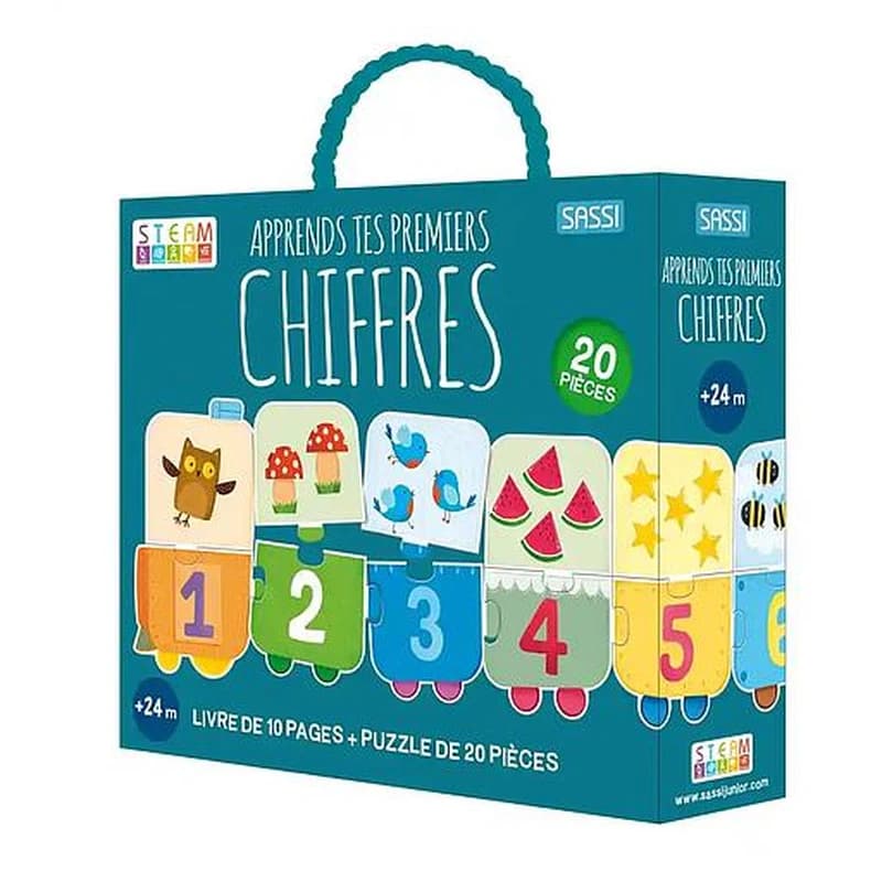 Steam puzzle : Apprends tes premiers chiffres (édition 2024)