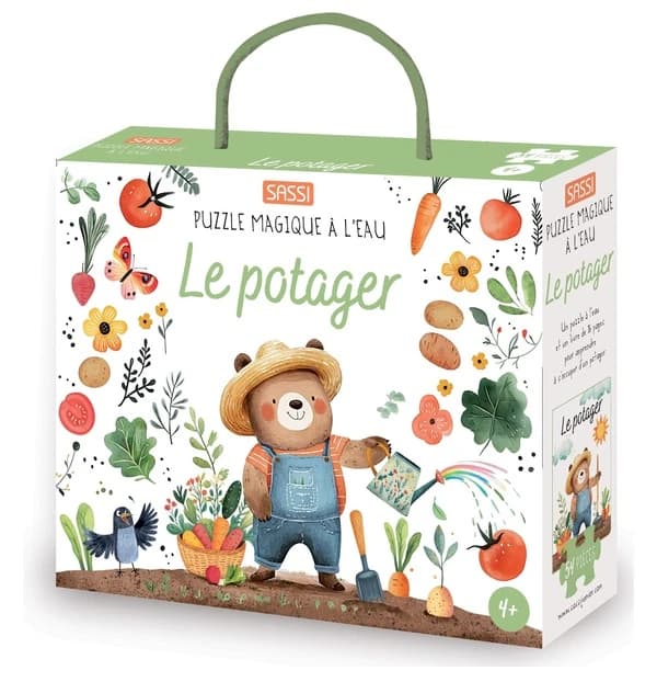 Puzzle magique à l'eau : Le potager