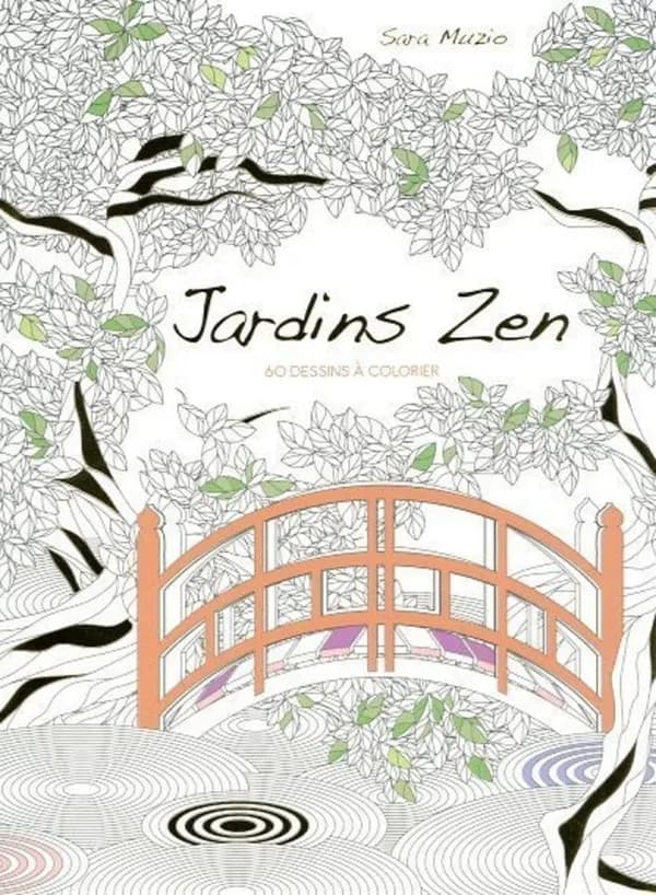 Jardins zen : 60 dessins à colorier