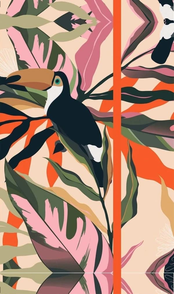 Agenda plantes exotiques et toucan (édition 2024)