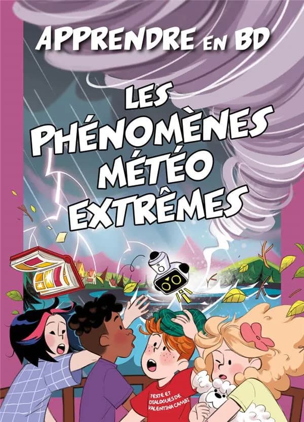 Apprendre en BD : Les phénomènes météo extrêmes