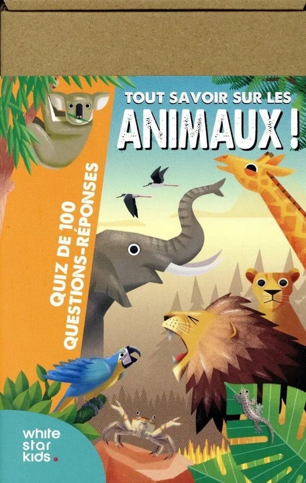 Tout savoir sur les animaux ! Quiz de 100 questions-réponses