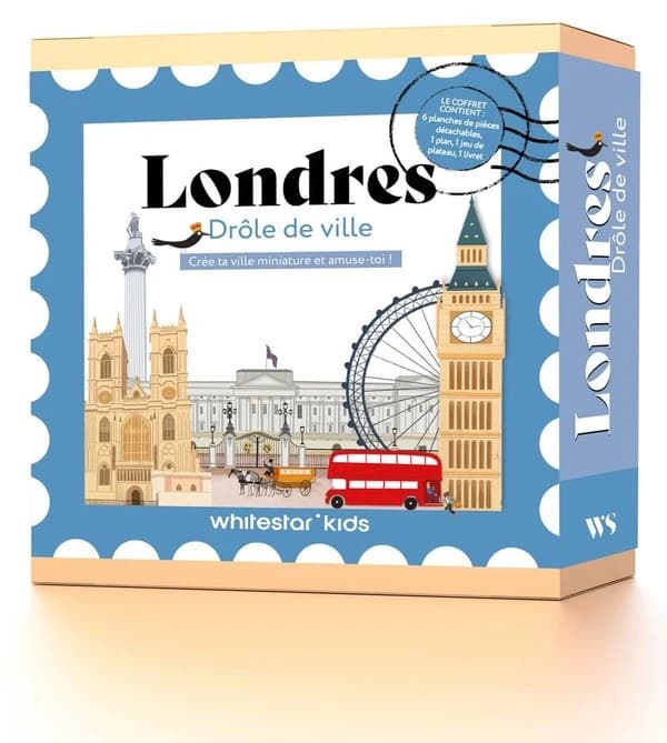 Londres, drôle de ville : Crée ta ville miniature et amuse-toi !