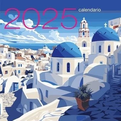 Calendrier mural : Villes d'Europe (édition 2025)