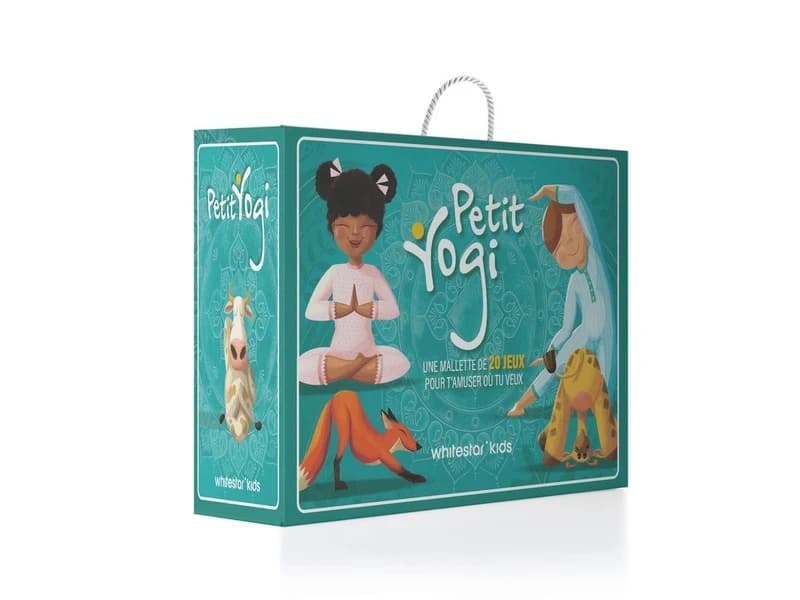 Petit Yogi : Une mallette de 20 jeux pour t'amuser où tu veux