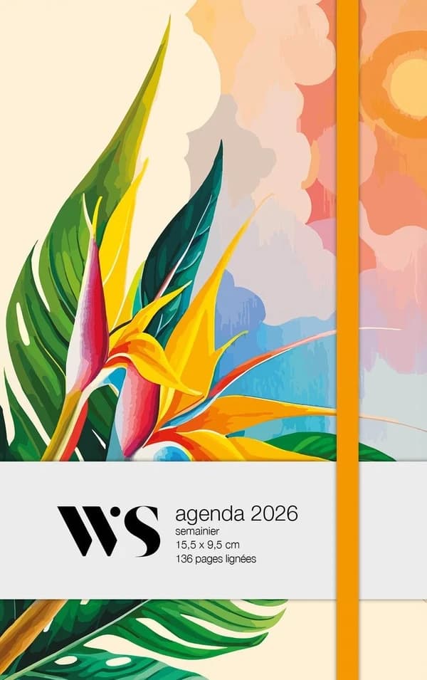 Fleurs tropicales : Agenda (édition 2026)