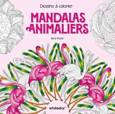 Dessins à colorier : Mandalas animaliers