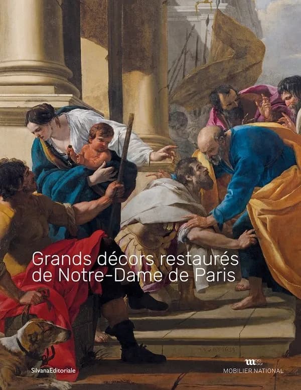 Grands décors restaurés de Notre-Dame de Paris : [exposition, Paris, galerie des Gobelins du Mobilier national, 24 avril-21 juillet 2024]