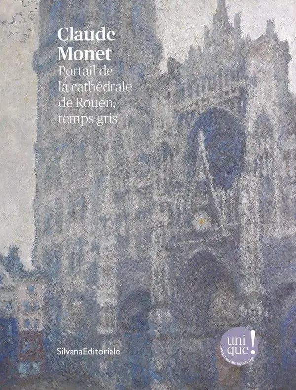 Claude Monet : "Portail de la cathédrale de Rouen, temps gris"