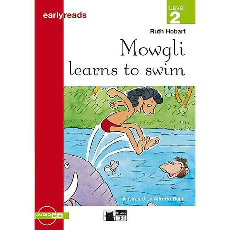 MOWGLI LEARNS TO SWIM