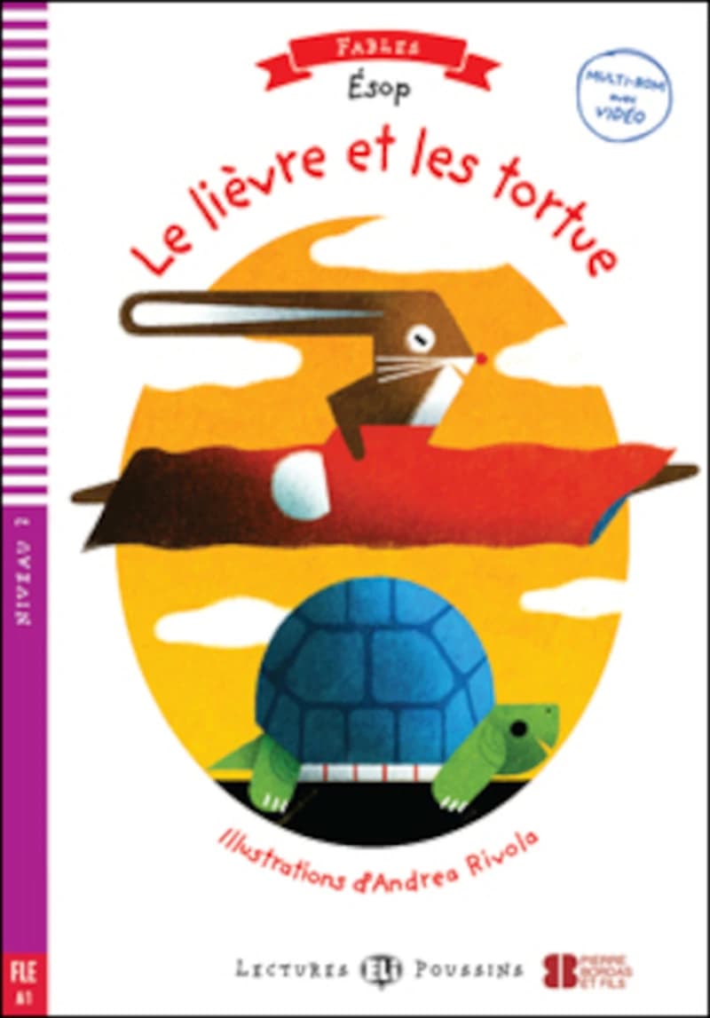 Eli Poussins : Le Lièvre & La Tortue (Niveau 2)+Video Multi-Rom