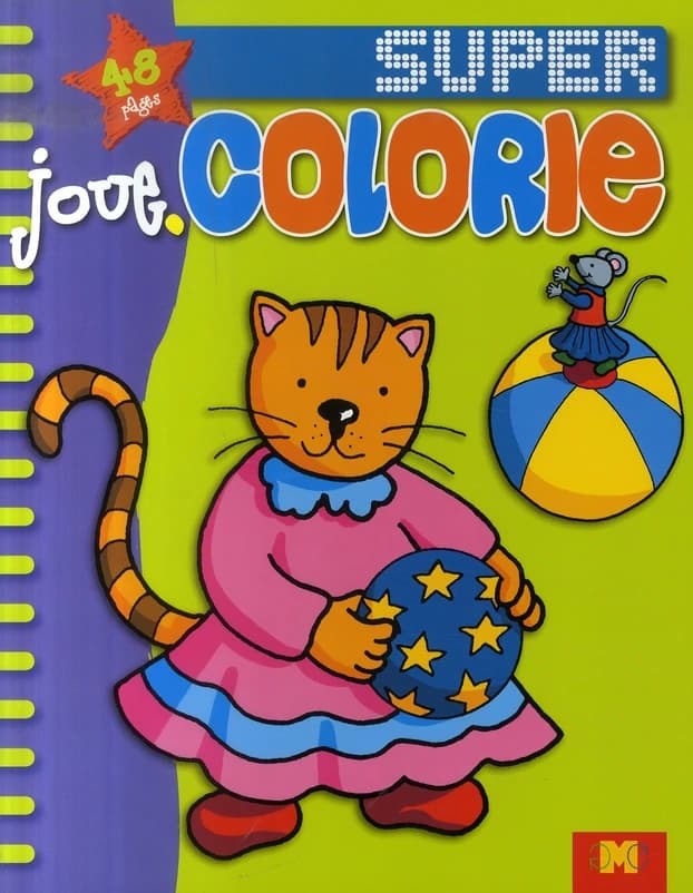 Super joue colorie chat