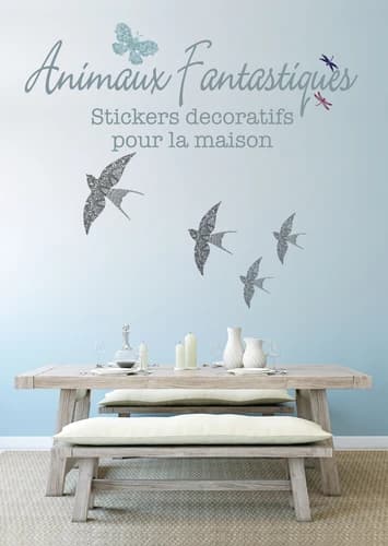Animaux Fantastiques. Stickers décoratifs pour la maison