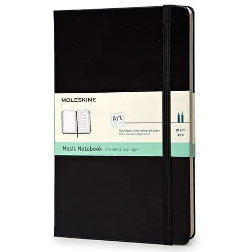 Carnet de notes music couv audio cassette format large