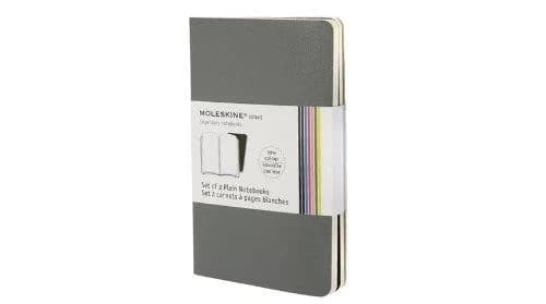 Carnets volant blanc  couv. Gris format poche