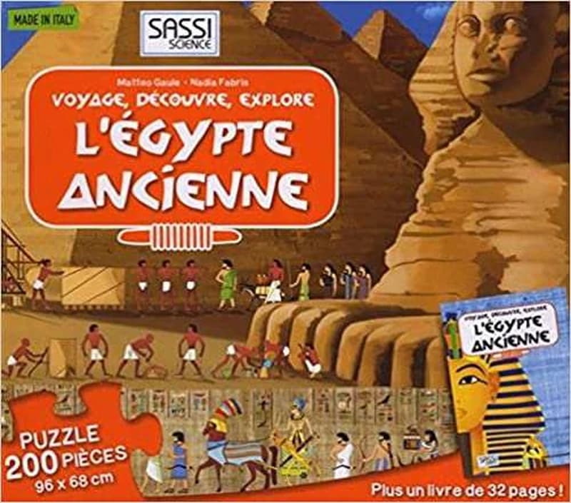 Voyage, découvre, explore : l'ancienne Egypte