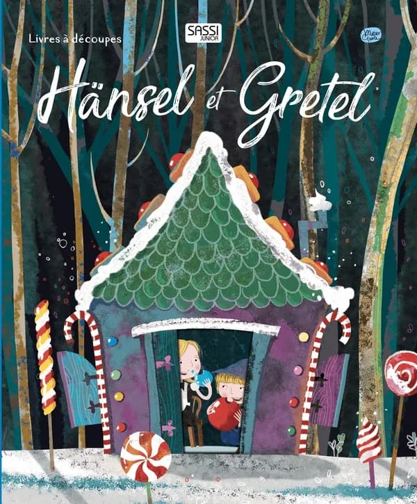 Livres découpés au laser : Hänsel et Gretel