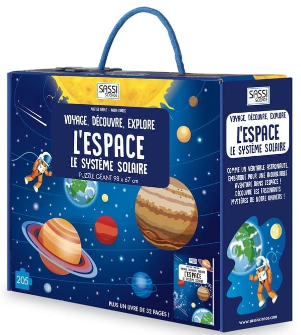 Voyage, découvre, explore ; l'espace. le système solaire