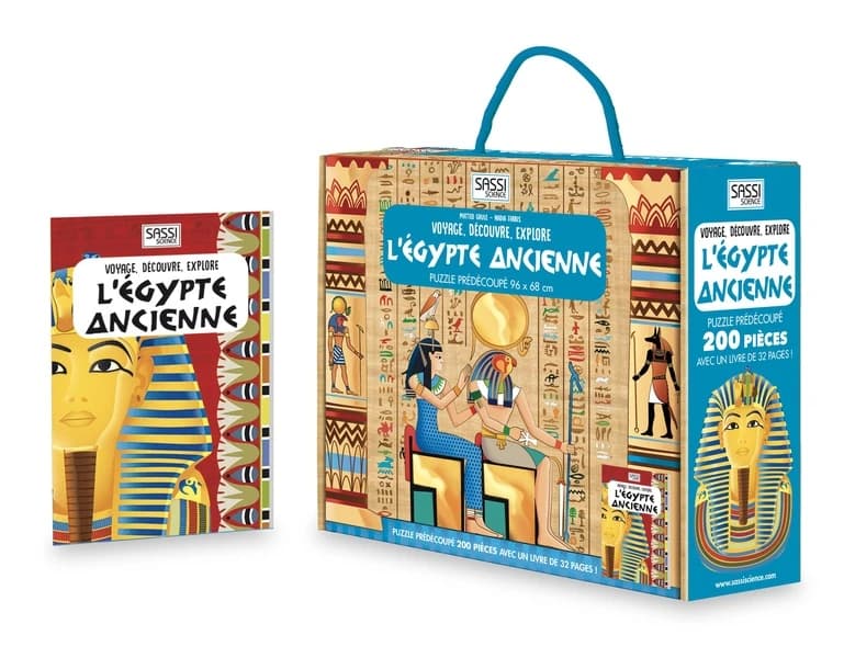 Voyage, découvre, explore : l'Egypte ancienne