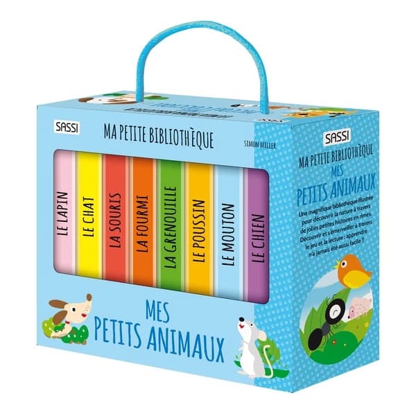 Ma petite bibliothèque ; mes petits animaux