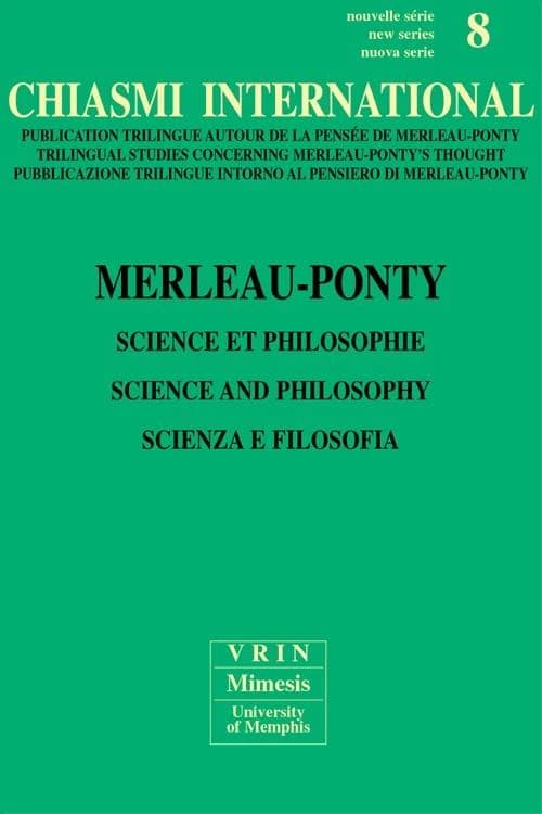 Merleau-Ponty Science et philosophie