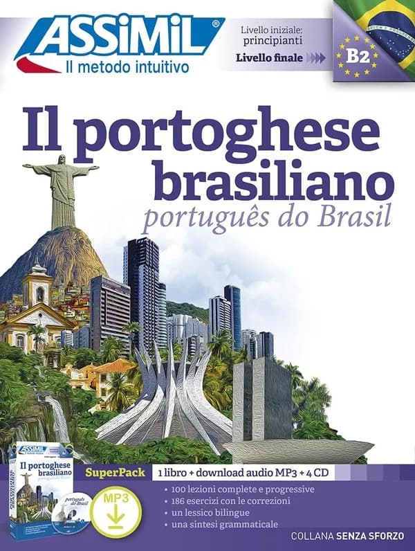 Il portoghese brasiliano ; superpack ; débutants > B2