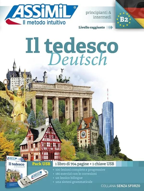 Il tedesco deutsch ; principianti & intermedi ; B2