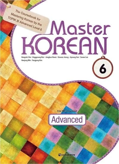 Master korean 6. advanced- korean (english version)