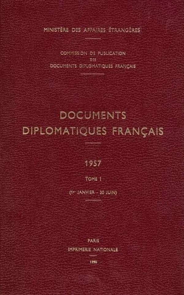 Documents diplomatiques francais