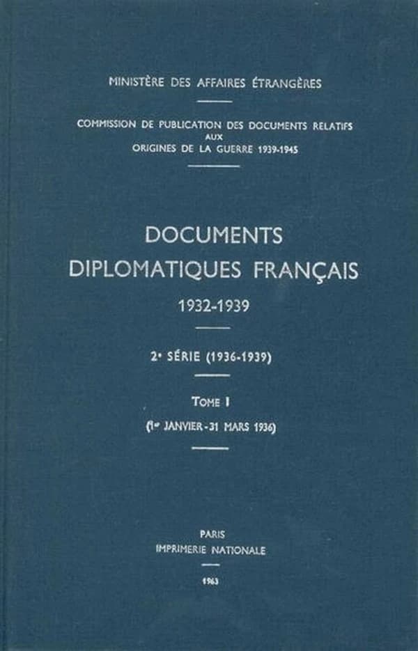 Documents diplomatiques francais