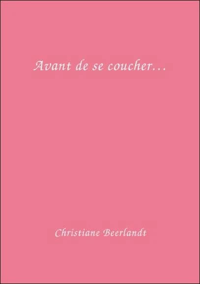 Avant de se coucher ; carte a5