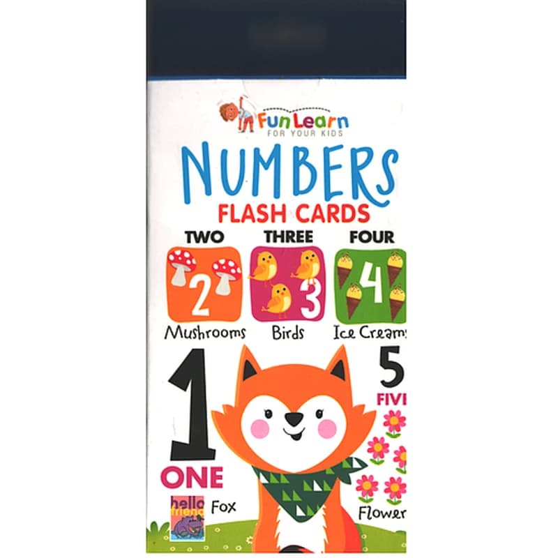 NUMBERS FLASH CARDS