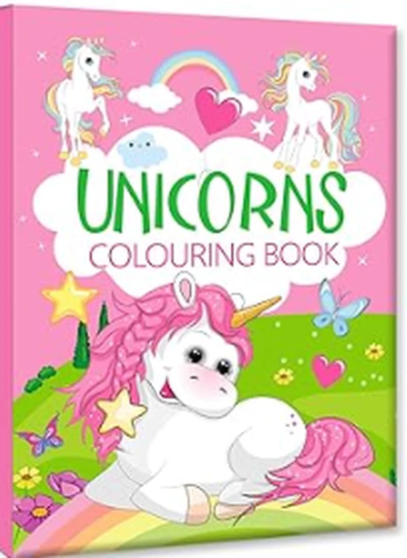 UNICORNS COLOURING BOOK