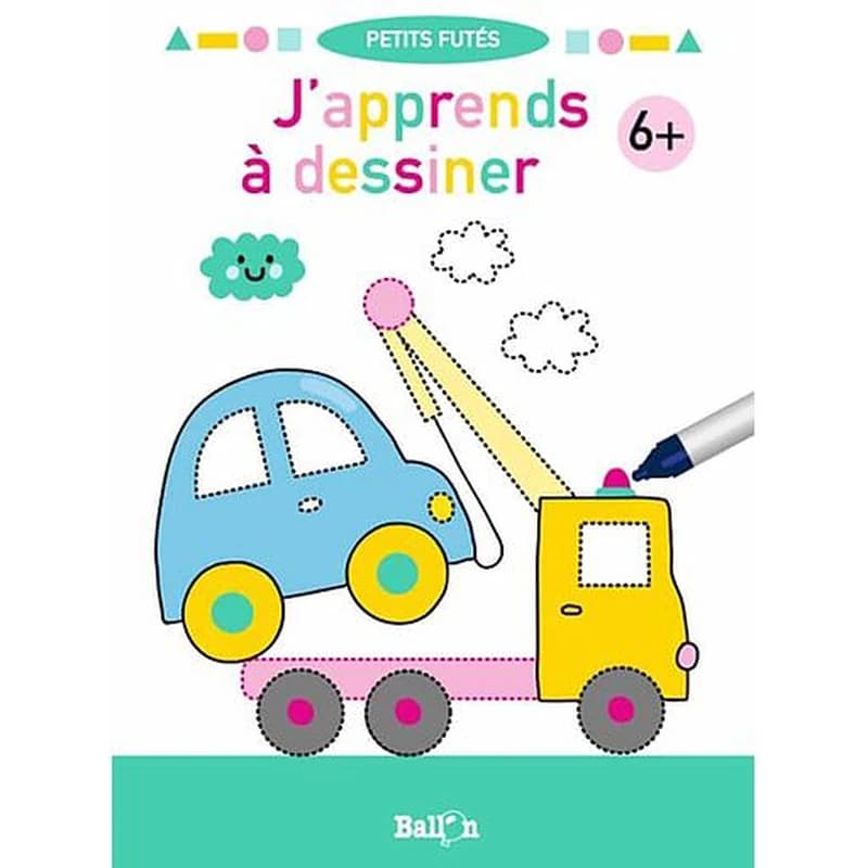 PETITS FUTES J'APPRENDS A DESSINER 6+