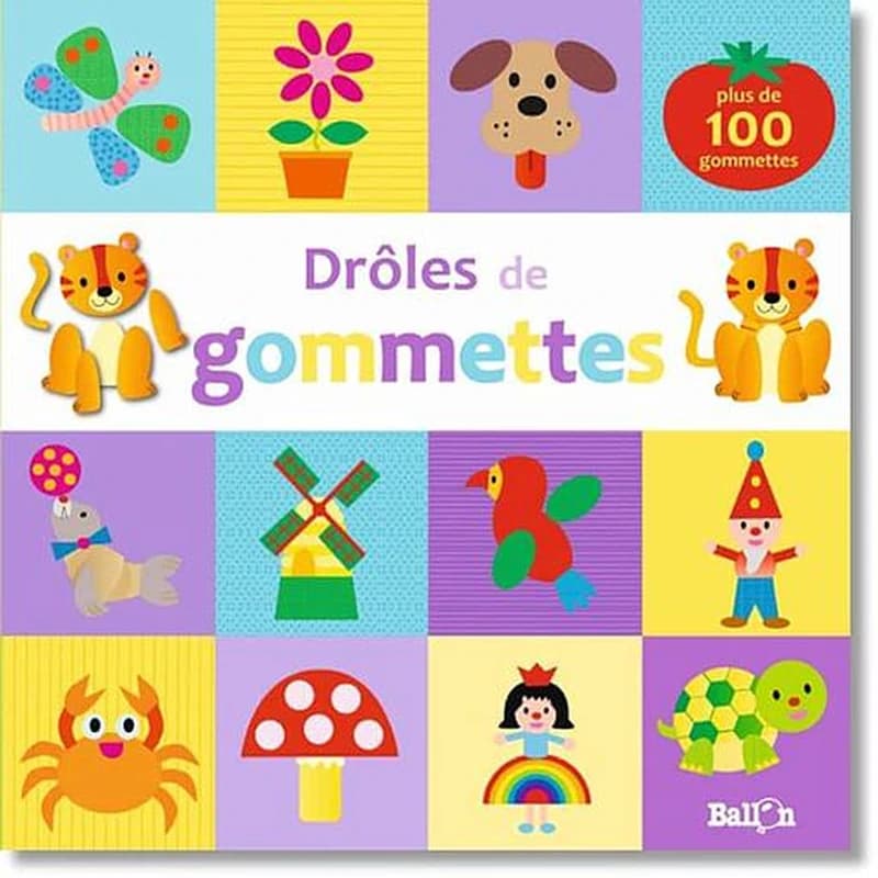 Drôles de gommettes - Plus de 100 gommettes